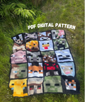 C2C Minecraft Blanket Pattern (Crochet)